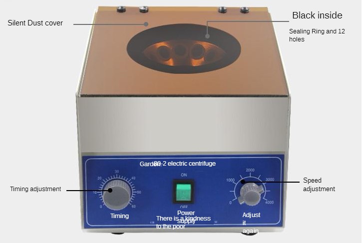 X Medical Lab - 220V 80-2 laboratoryjny wirówka niskoobrotowa elektryczna