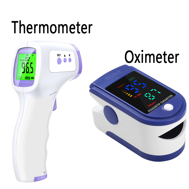 Pulse Oximeter - Cyfrowy termometr na podczerwień, bezdotykowy termometr